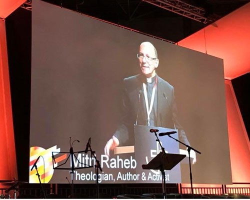 Dr. Mitri Raheb Provides Leadership at Historic Gathering (WCRC)