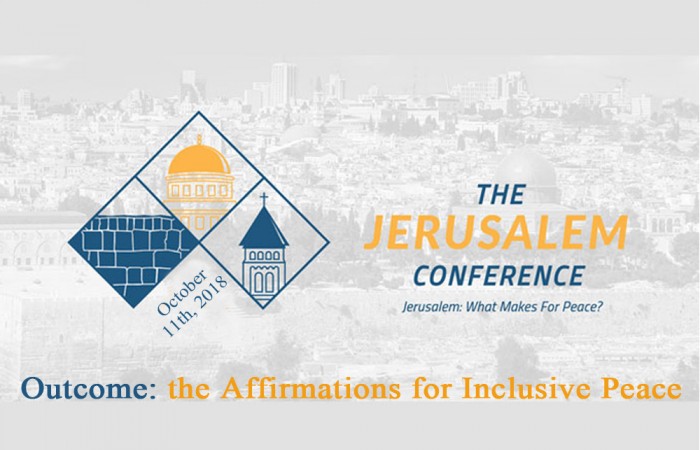 Affirmation for an Inclusive Jerusalem