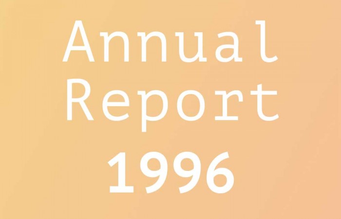التقرير السنوي 1996