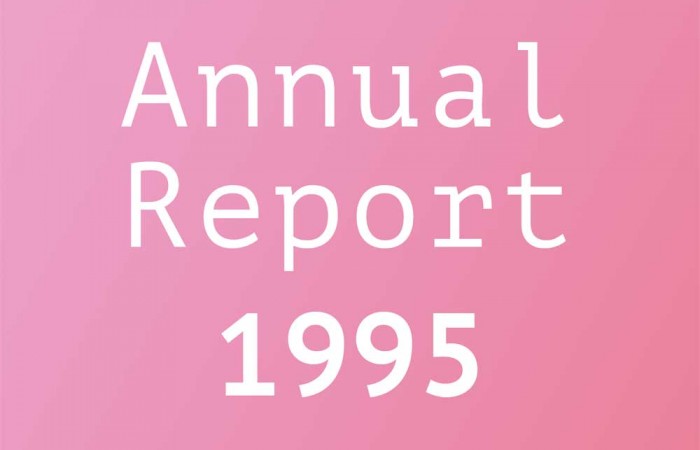 التقرير السنوي 1995